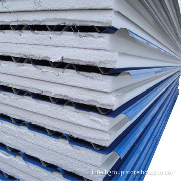 EPS Sandwich Panels, Thermal and Sound Insulation, Fire-proof, Non-deforming, Beautiful